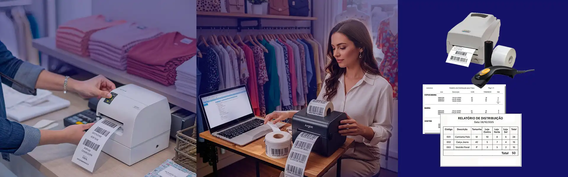 Etiquetagem, Distribuição e Romaneio